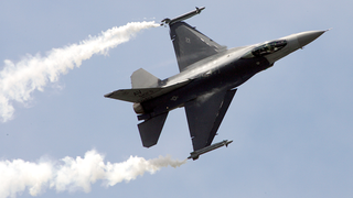 F-16C Crashes In Suburban Washington D.C., Pilot Ejected